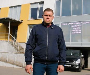 UAB Alytaus ramybės namų administratorius Dainius Marcinonis.