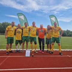 Alytaus FK „Rese“ futbolininkai.