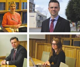 Me­ro pa­va­duo­to­jas Šarūnas Klė­ge­ris ren­gia­mą ne­pa­si­ti­kė­ji­mo pa­reiš­ki­mą ver­ti­no kaip nor­ma­lų po­li­ti­nį pro­ce­są, jo ko­le­gė vi­ce­me­rė Jurgita Šu­ke­vi­čie­nė sa­kė apie in­ter­pe­lia­ci­ją nė­ra gir­dė­ju­si. Ad­mi­nist­ra­ci­jos di­rek­to­rius Rolandas Juo­nys nepasitikėjimo pa­reiš­ki­mo ne­no­rė­jo ko­men­tuo­ti, o jo pa­va­duo­to­ja Neringa Rin­ke­vi­čiū­tė tvir­ti­no apie in­ter­pe­lia­ci­ją gir­dė­ju­si, ta­čiau ne­ži­nan­ti, dėl ko­kių prie­žas­čių ji ren­gia­ma. Zitos STANK