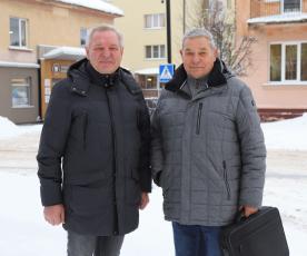 Čes­lo­vas Dau­gė­la ir Gin­tau­tas An­driuš­ke­vi­čius.