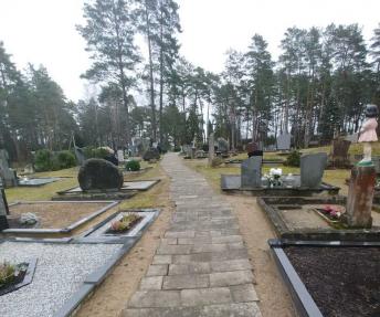 Pra­ėju­sį šeš­ta­die­nį, ba­lan­džio 4-ąją, Aly­taus ra­jo­no Ne­mu­nai­čio ka­pi­nė­se da­ly­vau­jant duob­ka­siams ir se­niū­ni­jos se­niū­nui bu­vo pa­lai­do­tas 66-erių se­niū­ni­jos gy­ven­to­jas.