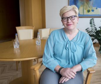 Premjerė Ingrida Šimonytė