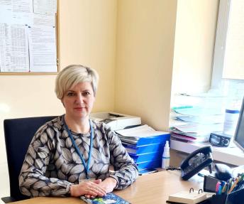 Aly­taus po­li­kli­ni­kos In­te­gralios pa­gal­bos tei­ki­mo at­ve­jo va­dy­bi­nin­kė Ma­ri­ja Kaz­laus­kie­nė.