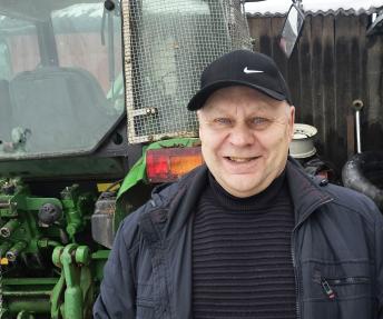 Ūkininkas Antanas Berlickas iš Alytaus rajono Meškasalio 